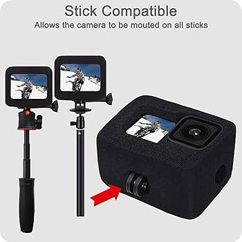 GoPro - フジイ Amazon.com: FitStill Windslayer Cover Muffler Windproof